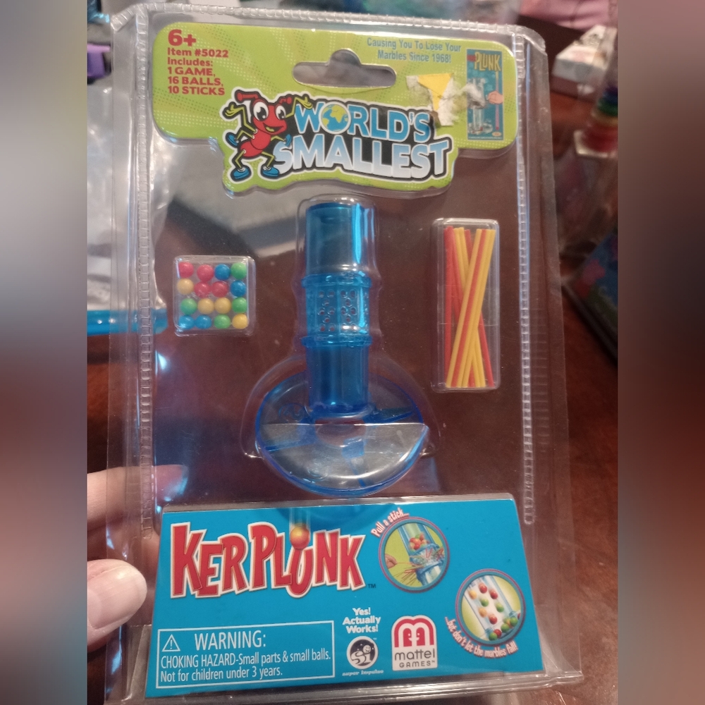 2020 Super Impulse World's Smallest Kerplunk Game Miniature Edition